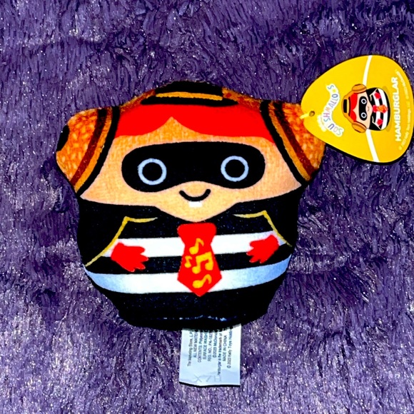 McDonald’s mini Hamburglar Squishmallow happy meal toy - Picture 1 of 6